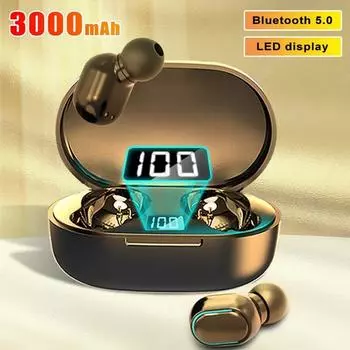 E7S Macarone Bluetooth-гарнитура Ture Wirelss стерео наушники мини наушники спортивные игровые музыкальные наушники