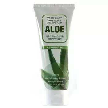 E-Coat Женская отшелушивающая упаковка Aloe Pure Clean Moisture, 1 упаковка