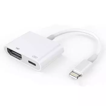 E-Gin-LTH-002 8-контактный цифровой AV-HDMI-адаптер + USB-порт для зарядки для VGA 1080P HD TV-дисплея