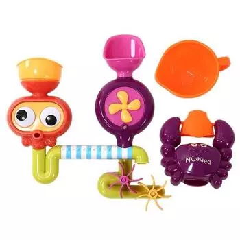 E&O Premium Pipe Bath Play, корейские игрушки для ванны