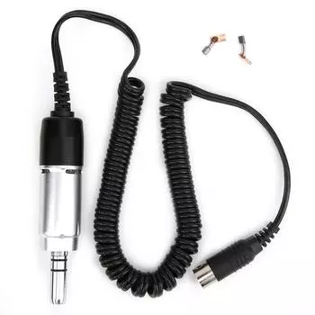 E-образный 35 тыс. об./мин. стоматологический лабораторный микромотор для ювелирных изделий, полировальный микромотор, наконечник, электрическая дрель для ногтей