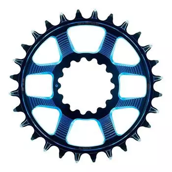 e thirteen Helix R DM FlipFlop Chainring Intergalactic 28T совместимая модель A2076 (синий) Shimano/Sram 11/12s (старый номер EE09757)