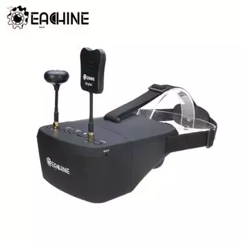 Eachine EV800D 5.8G 40CH DVR Diversity Goggles 5 дюймов FPV 800*480 Видеогарнитура HD Diversity Goggles с батареей для модели RC Запчасти для радиоуправляемого дрона