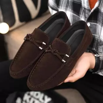 EAEOVCNI Men Loafers Casual Shoes Boat Shoes Men Sneakers 2024 New Fashion Driving Shoes Walking Casual Loafers Male Sneakers Sh 39 чёрный