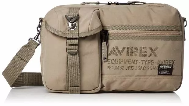 EAGLE 2way shoulder bag AVX3522 Beige [Avirex]