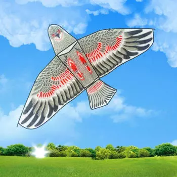Eagle Kite Decoy Однолинейные игры Игрушечные животные Птица для пляжной поездки для мальчиков и девочек на открытом воздухе With White