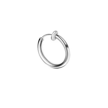 Ear Clip Men s Non-Piercing Punch-Free 2025 New Arrival Best Selling Fancy Earrings Men s Trendy Unique Ear Bone Clips Earrings Women Steel color Single 16mm [no ear hole]]