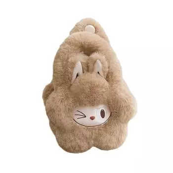 Ear Embellishments Cat Lightweight Cartoon Fluffy Bag For Wear Everyday