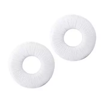 Ear Pads 70MM White High Elasticity Durable Soft Comfortable Ear Cushions for MDR ZX100 ZX300