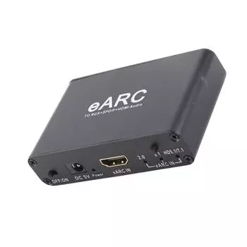 EARC ARC Звукоизвлекатель HD Мультимедийный Интерфейс Оптический Выход 3,5 мм HD Мультимедийный Адаптер ARC для