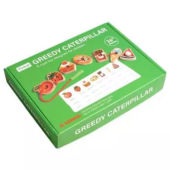 Early Education, Gluttonous Caterpillar, Rope And Beading Game, Concentration, Logical Thinking Training, Children S Toys, Montessori Teaching Aids