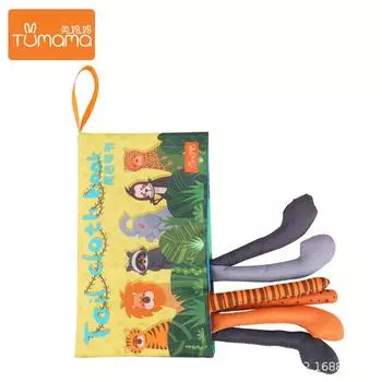 Early Education Three-Dimensional Cloth Books Baby Can T Tear Rainbow Tail Books Infants And Toddlers Can Bite Washed Toys