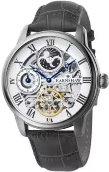 Earnshaw автоматические часы Dual Time Skeleton EARNSHAW British Tradition мужские ES-8006-01