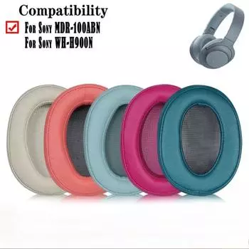 Earpads For Sony MDR-100ABN WH-H900N Headphone Replacement Ear Pad Cushion Cups Cover Earpads Earmuffs 1 pair