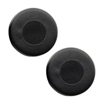 Earpads Leather Cushion Covers Ear Cushions with Tuning Pad For Jalra Evolve 75 75+ 75UC 75MS Headsets Headphone Sleeves