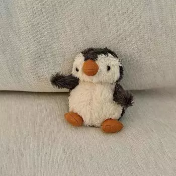 Earphone Case Airpodspro Second Generation Protective Case Airpods3 Generation Autumn and Winter Shatter-resistant/2 Generation Soft Box Fashion Apple airpods Pro/Pro II Jellycat Stuffed Penguin