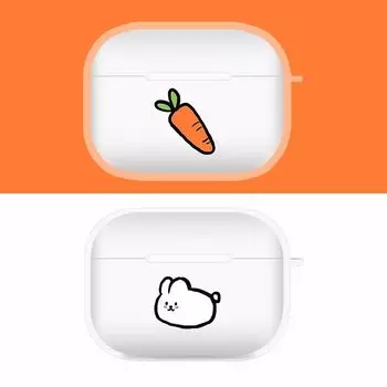 Earphone Case Applicable AirPods Protective Case 1 Generation 2 Generation Apple 3 Generation Soft Airpodspro Minimalist 2024 New Arrival 4 Generation Apple AirPods Transparent shell 1