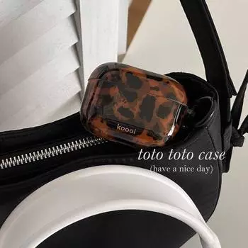 Earphone Case Applicable to Apple 2 Generation Ins Bluetooth Wireless Protective Case Airpods3 Generation Pro New Arrival Airpods4 Earphone Case Apple AirPods 4 Dark Amber Headphones