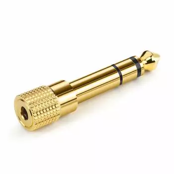 Earphone Jack Conversion Plug Stereo Mini Plug Conversion Adapter Female to Male for Headphone Electronic 6.35mm 3.5mm Amplifier, Piano, Earphones,