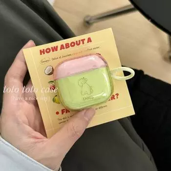 Earphone Sleeves Applicable to Apple 2 Generation Bluetooth Earbuds Case Airpods3 Generation New Arrival Protective Case Airpods2 Anti-Fall Shell Apple Airpods 3 Single shell (creamy-white torus)