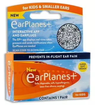 Earplanes Plus 1 Children s - pair.