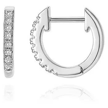 Earrings, Stylish And Simple Zircon Earrings, Ear Buckles For Women, Versatile Micro-Set Earrings