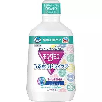 Earth Helper Tasche MONDAMINE Uruyasu Dry Care - Средства по уходу за больными - Ополаскиватель для полости рта 1080 мл Другое (проверьте замки, очистители языка и т. д.) Уход за полостью рта Другое ( 1 set