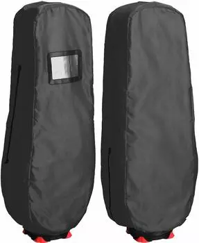 EARTH LEAD 10 Golf bag cover up to inch 48 Golf travel caddy golf bag large [Official] [Ultra lightweight, tough, sturdy, colors] [Supports 9.5 inch]