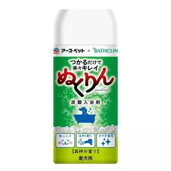 Earth Pet Earth Pet x Bath Clin Carbonated Bath Agent Nukurin Forest Scent 300g for Pet Dogs