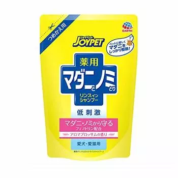 Earth Pet Joypet Лечебный шампунь от клещей и блох Aroma Blossom Refill 430 мл