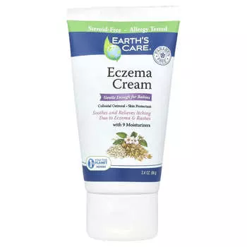 Earth s Care, Крем от экземы, 2,4 унции (68 г)