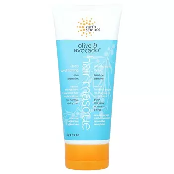 Earth Science, Deep Conditioning, Hair Mask, Olive & Avocado, 6 oz (170 g)