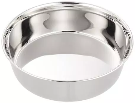 Earthpet TK Stainless Steel Tableware Dish Type for Large Dogs 23cm