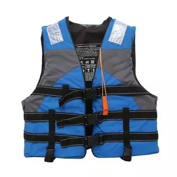 Easily Adjustable Adults Life Jacket Safety Straps Water Sport Vest High Buoyancy Jacket Swimming