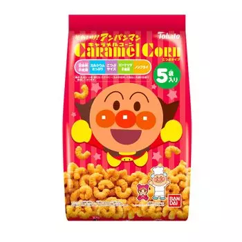 East Hato 5P Anpanman карамельная кукуруза 65 г x 12 пакетиков вперед!