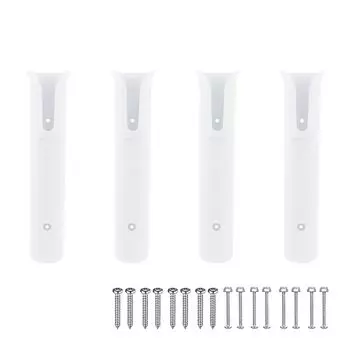 East Leaf держатель удочки подставка для удочки держатель для удочки рыболовные снасти корабль лодка каяк принадлежности (Белый Одинарный, 4) белый