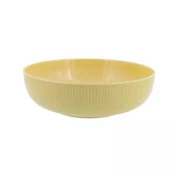 EAST table Bowl Mimosa Yellow racca Made in Japan Microwave safe Dishwasher safe 19.5cm 82-009-02