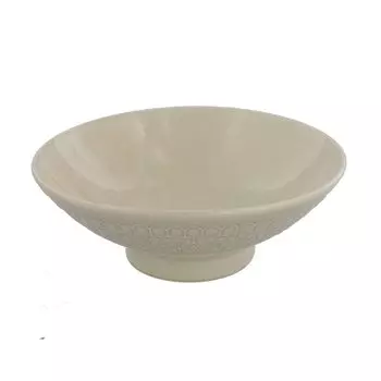 EAST table Flat bowl White 15cm Lace Made in Japan Microwave safe Dishwasher safe 110-033-01
