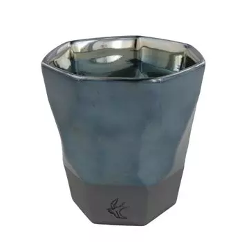 EAST table Free Cup Tsubame Kobo Platinum Blue 270cc Made in Japan Microwave safe Dishwasher safe 89-014