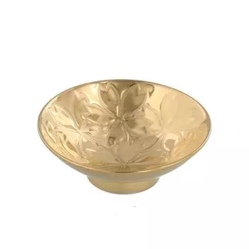 EAST table gold glaze cup small cherry blossom Mino ware wooden box made in Japan (east table) 716-011