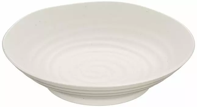 EAST table Pasta plateCurry plate White matNashiji EAST 21cm Made in Japan Deep plate Dishwasher safe Microwave safe di-D1-3002-0