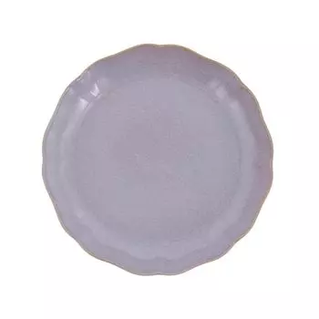 EAST table plate L Carina porcelain pink 23cm Microwave safe Dishwasher safe Flower-shaped 44-082-02