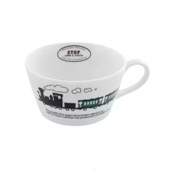 EAST table Soup Cup 320cc Train Boy s TOTOY Made in Japan Mug Cup Dishwasher Safe Microwave Safe to-00903