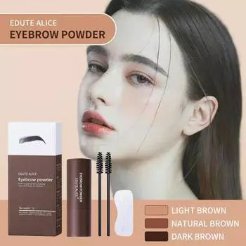 Easy Breezy Brow Powder Kit, Мягкий блонд, Пудра для бровей, Набор для бровей, Набор для бровей, Брови 2g