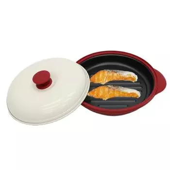 Микроволновая печь Easy Cook 1 поколения 8 Ролей Рецепт включен Modr красный