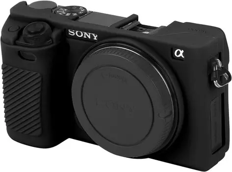 Easy Hood Sony Sony совместимый чехол для камеры силиконовый чехол чехол кожа Sony Alpha A6000 чехол для камеры износостойкий защитный чехол 6000 чёрный