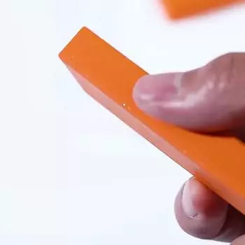 Easy Limescale Eraser Удалитель ржавчины на стекле Многоразовый ластик для удаления накипи Удаление накипи на кухонном кране в ванной Резиновая щетка Бытовые чистящие средства ADM 1pc оранжевый