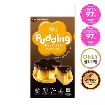 Easy N Pudding Hair Color 4.3G Mocha Brown,Корейские средства для волос