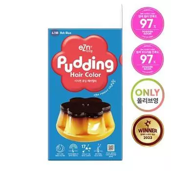 Easy N Pudding Hair Color 6.1BB Ash Blue,Корейские средства для волос