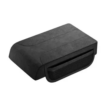 Easy To Install Armrest Heightening Cushion Large Capacity Car Armrest Mat Car Interior